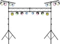 14 FT Heavy Duty Metal Lighting Truss System for DJs and Events