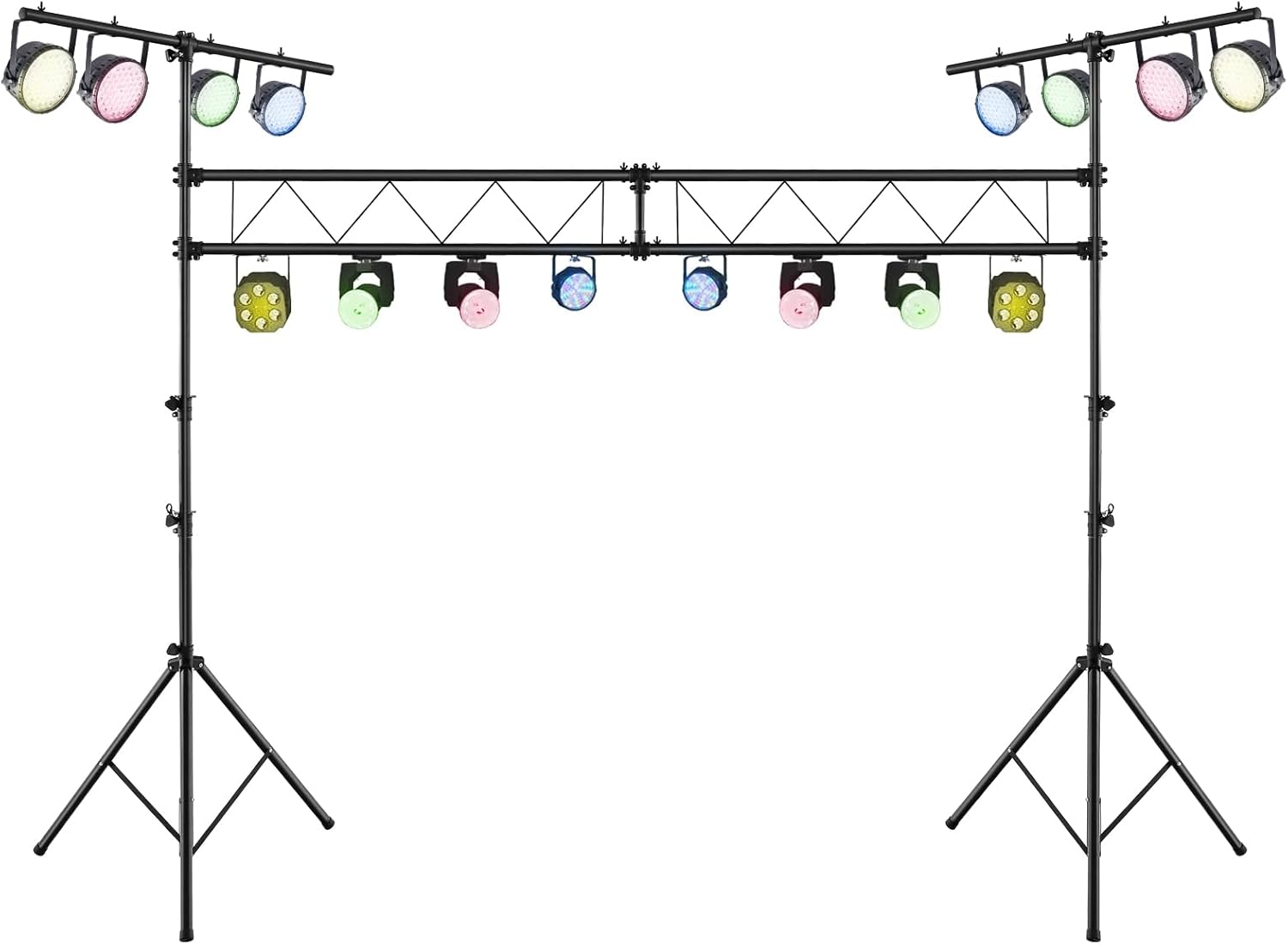 14 FT Heavy Duty Metal Lighting Truss System for DJs and Events