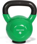 Kettlebells Rubber Base Weight Set for Women - Durable Home Gym