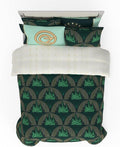 Wicked Lux Bedding 7 Piece Queen Comforter Set - Reversible Magic