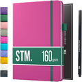 Bullet Dotted Journal B5 Daily Notebook for Women - 160gsm Thick Paper