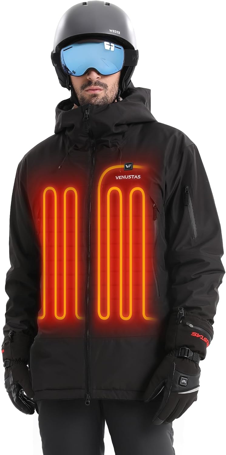 Venustas Heated Ski Jacket | 12V Battery Powered