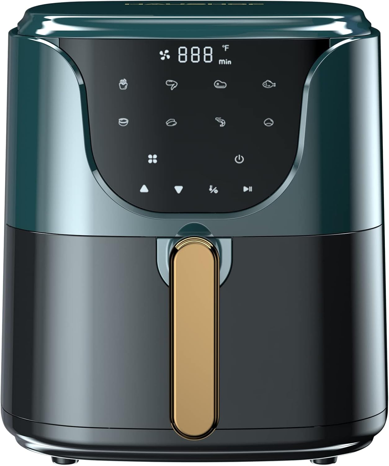 HAUSHOF 5.8QT Air Fryer: 8 Cooking Presets for Quick & Crispy Results!