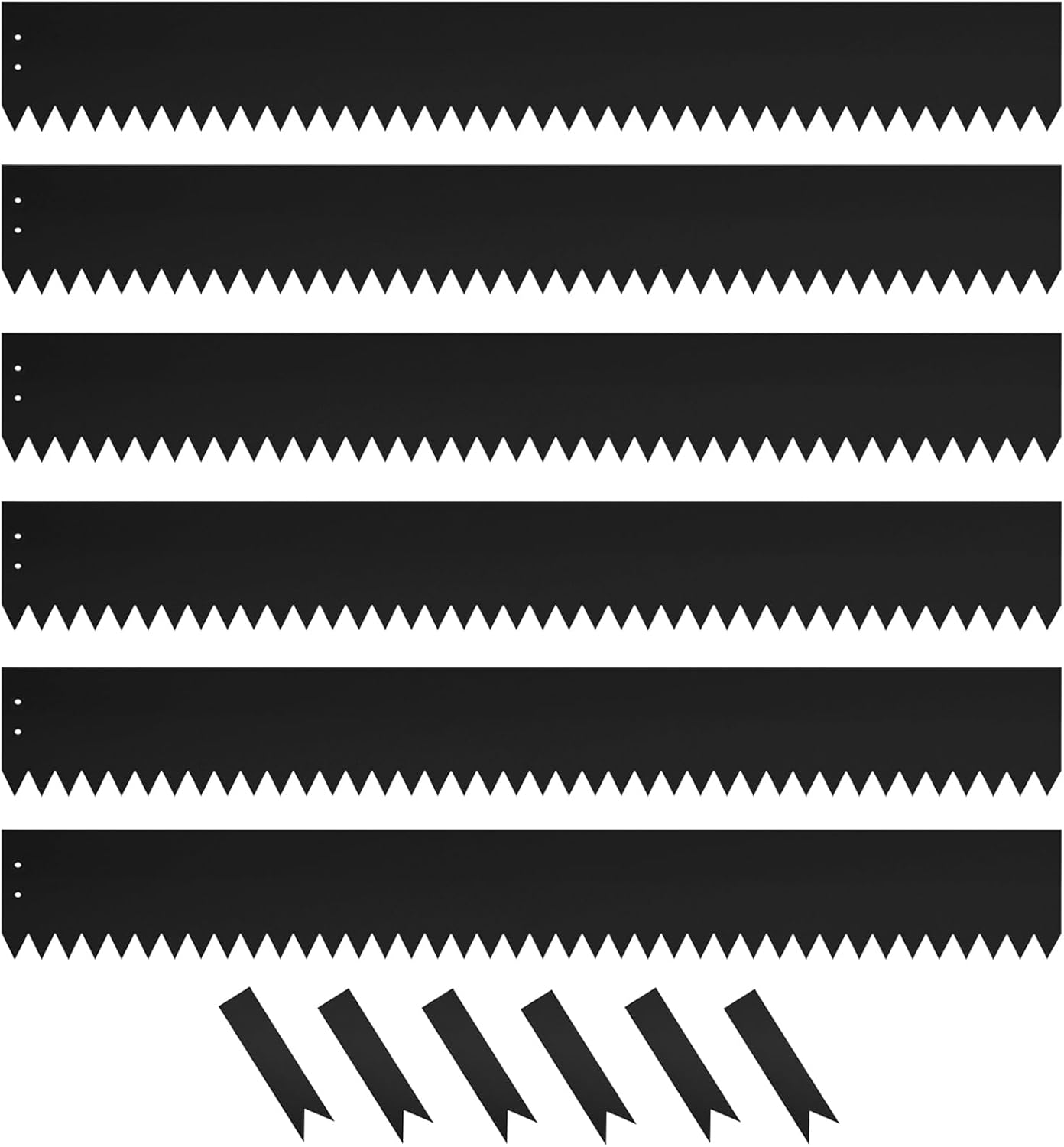 Steel Landscape Edging 40 Inch Strips for Garden Projects
