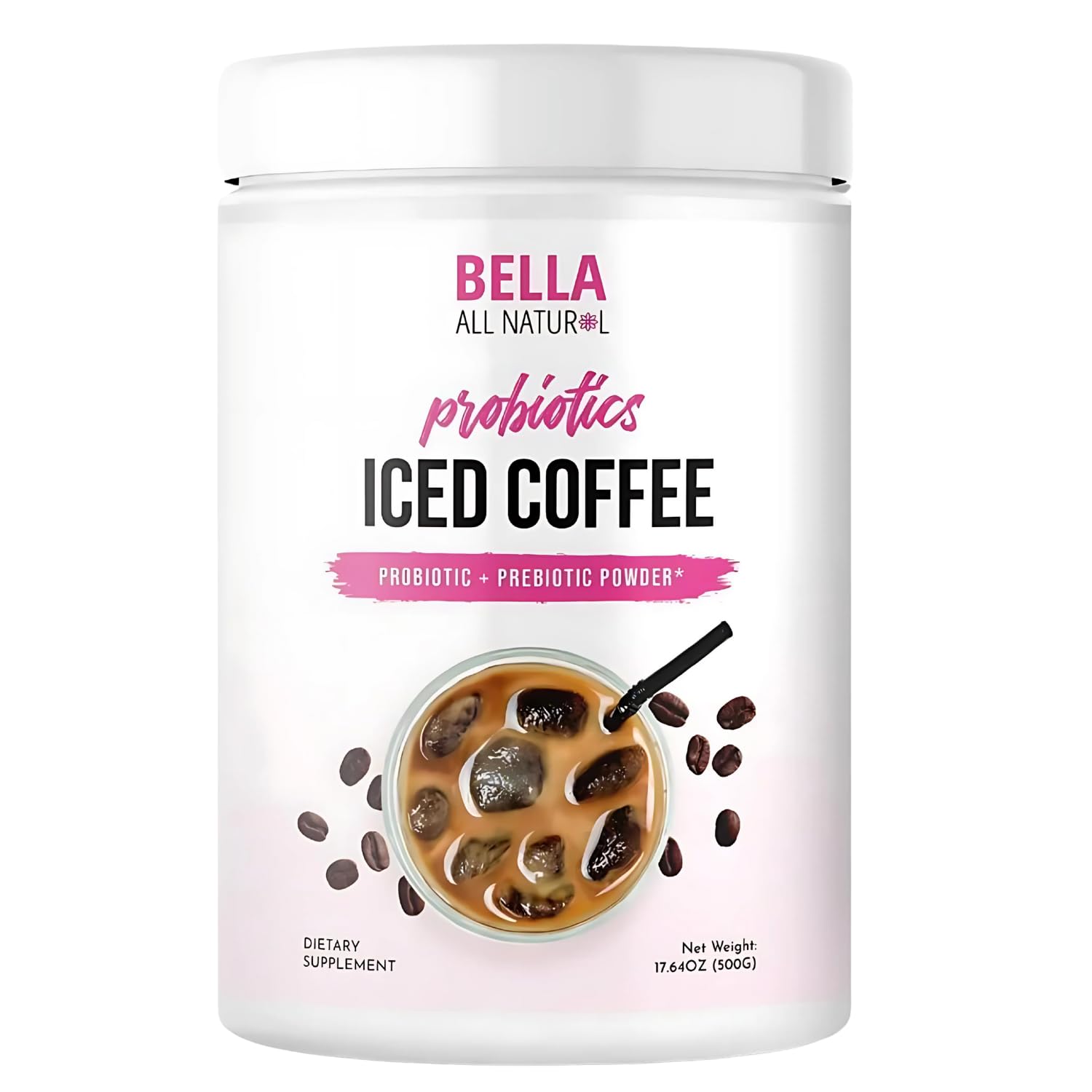 Bella All Natural Probiotic Iced Coffee for Refreshing Energy