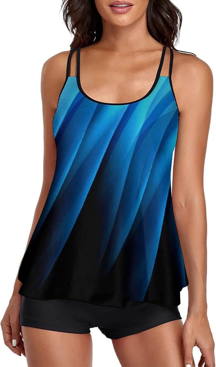 Urchics Womens Tankini Swimsuits with Tummy Control and Style