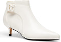 Pointed Toe Ankle Boots Kitten Heels - Sleek Faux Suede Booties extra