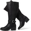 Luoika Women's Extra Wide Calf Knee High Boots - Wide Width Winter fit