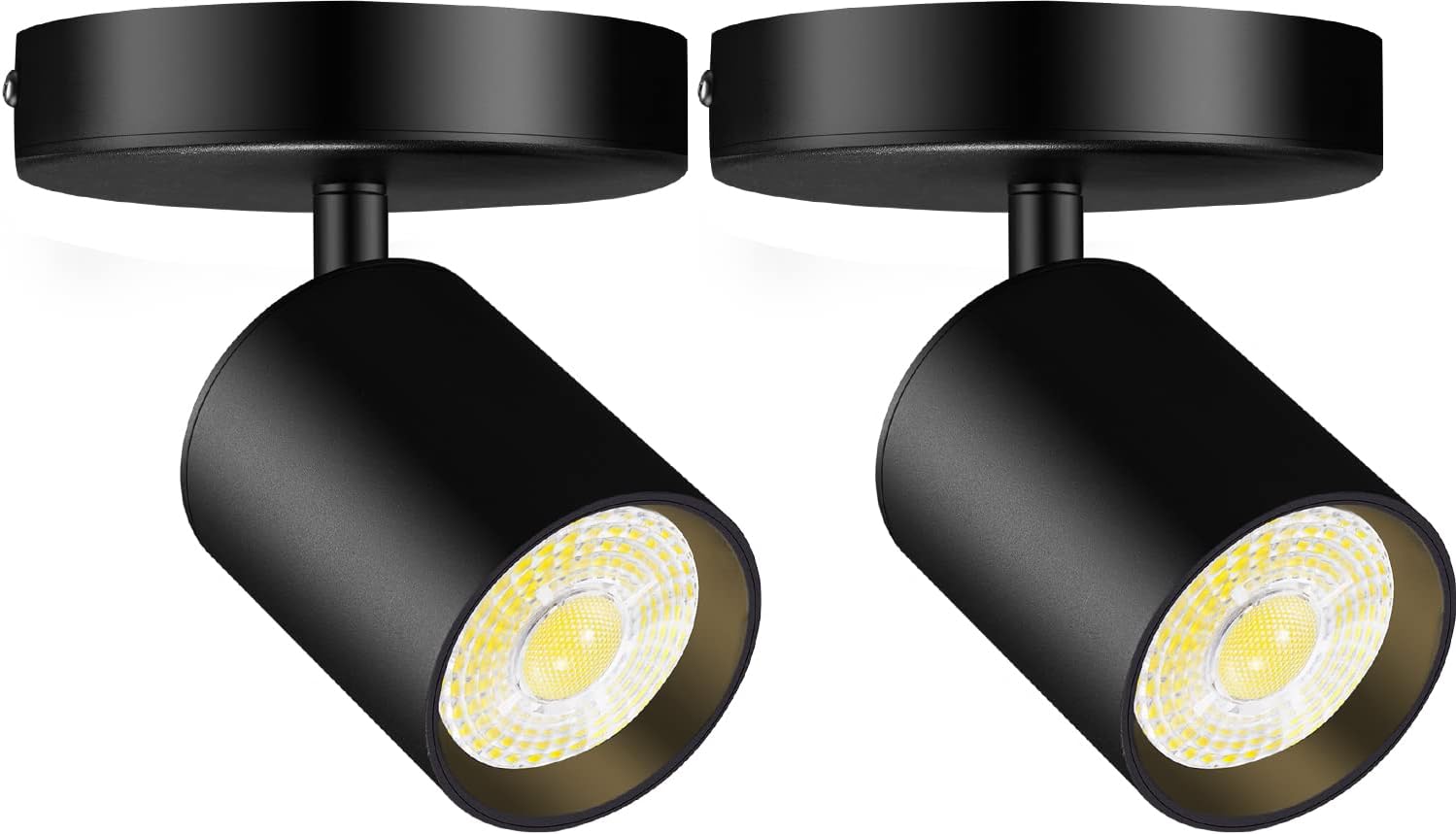 VANoopee Flush Mount LED Ceiling Spotlight Dimmable Adjustable
