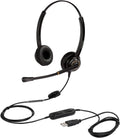 USB Headset with Microphone for Clear Sound and Comfort