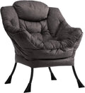 HollyHOME Lazy Chair with Ottoman - Oversized Comfy Accent Chair