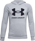 Under Armour boys Rival Fleece Hoodie - Lightweight Comfort for Active