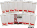Outdoor Brochure Box Holds 100 Flyers 8.5 x 11 - Snap Shut Lid