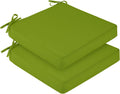 downluxe Waterproof Outdoor Chair Cushions Set of 2 - Durable Patio