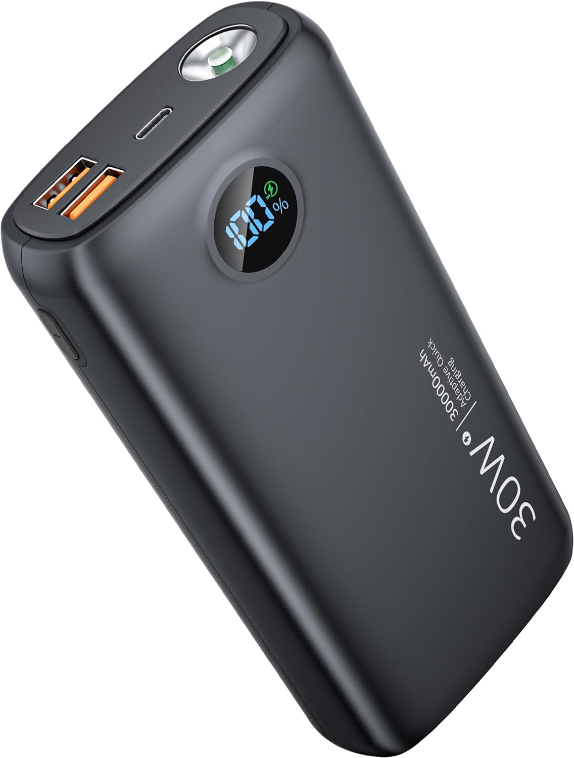 Ultra-Fast 30,000mAh Power Bank - Portable Charging Beast!