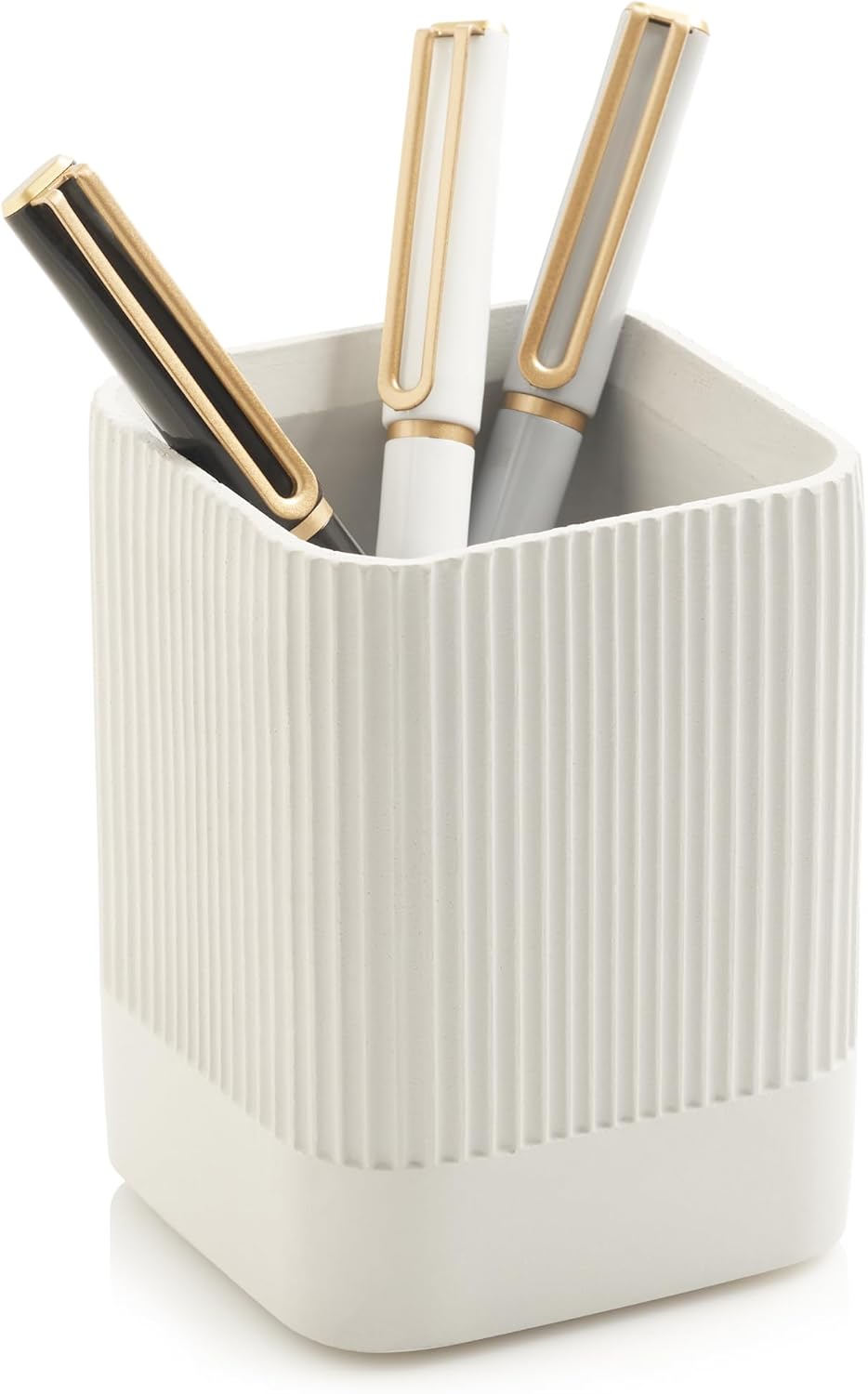 Stylish Concrete Pen Holder by KIBAGA