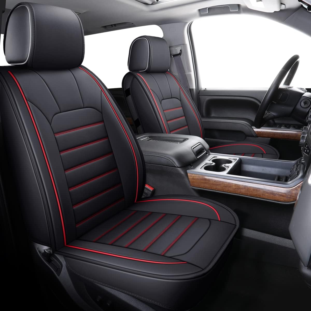LUCKYMAN CLUB Silverado Seat Covers for 2007-2025 Models