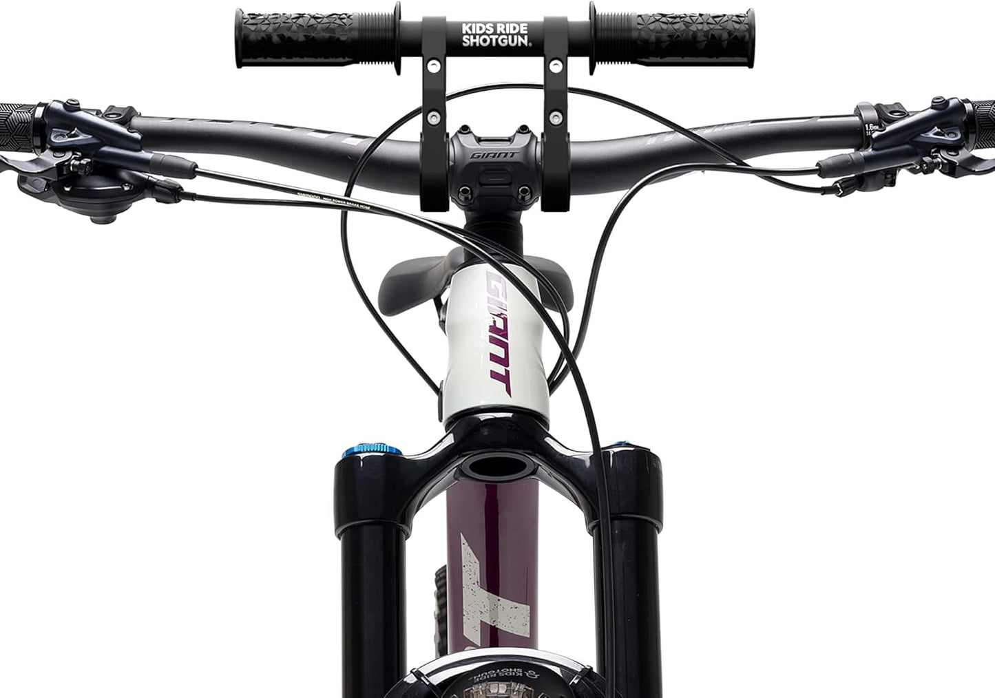 Kids Ride Shotgun MTB Handlebar Attachment for Safe Rides