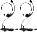 Retevis EHK013 Two Way Radio Headset with Mic for Walkie Talkies