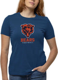 Women's NFL Ultimate Fan Logo Short Sleeve T-Shirt for Bears