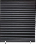 Pleated Paper Temporary Shades 6-Pack Blackout - Cut to Size Fit