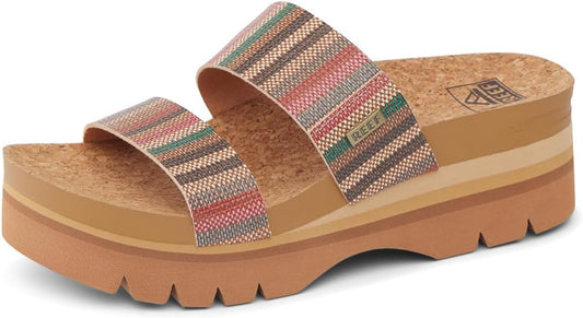 Cushion Vista Higher Slide Sandals for Women by Reef - Comfort