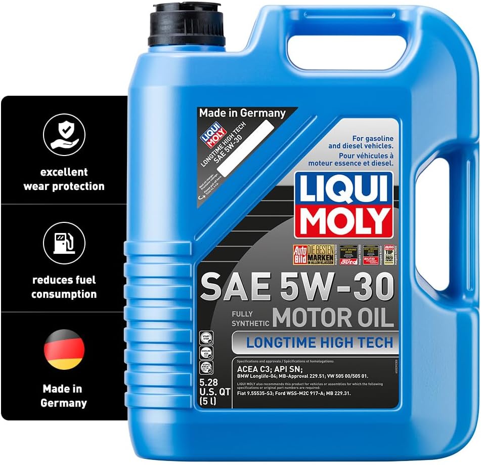 LIQUI MOLY Longtime High Tech SAE 5W-30 Fully Synthetic Oil