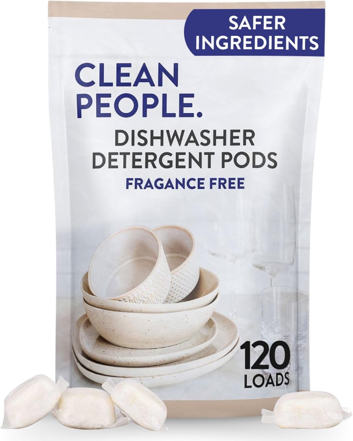 Clean People Dishwasher Pods for Sparkling Clean Dishes