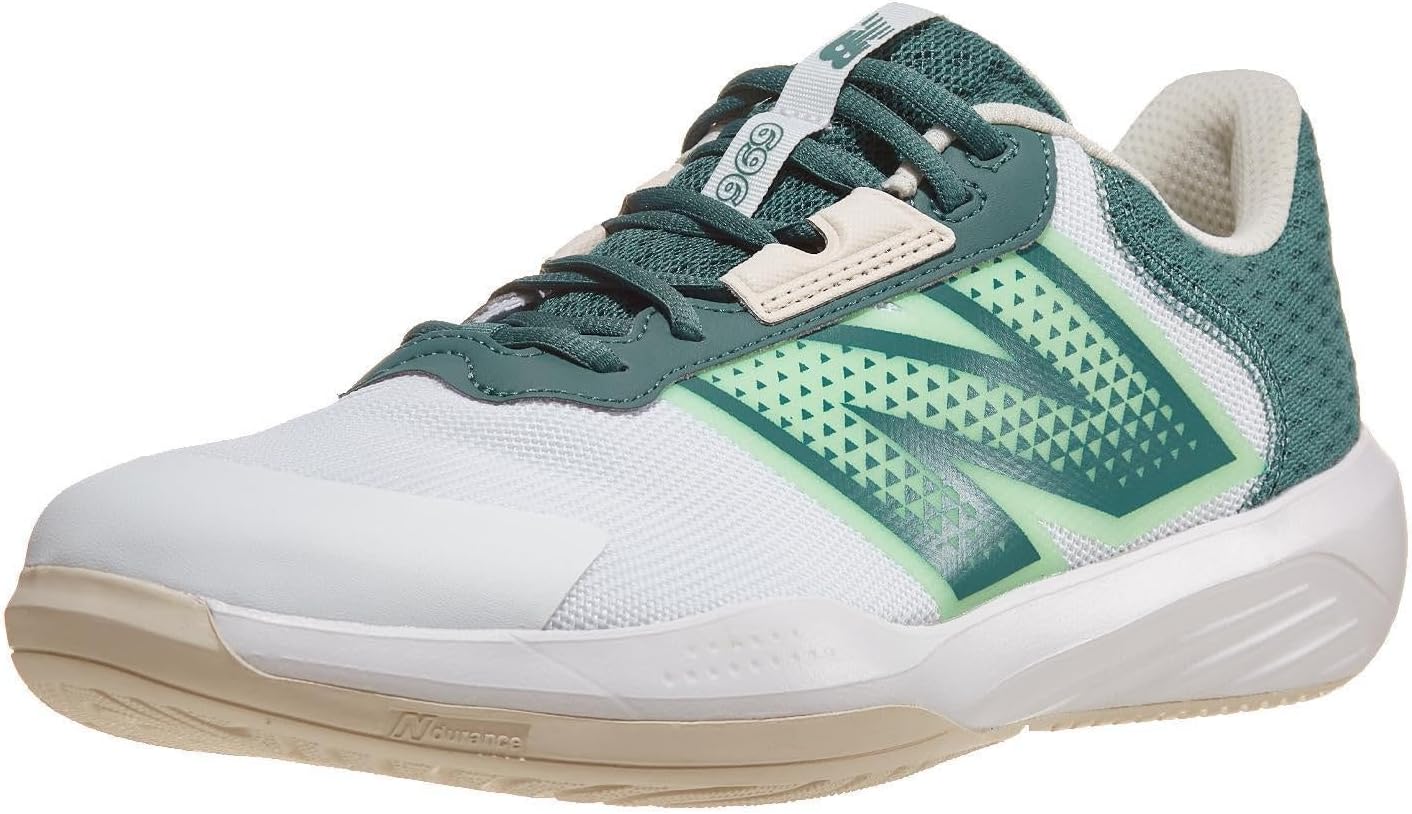 New Balance Men's 696 V4 Hard Court Tennis Shoe for Durability