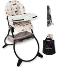 CuddoBaby Purrfect High Chair for Babies & Toddlers - Foldable Safety