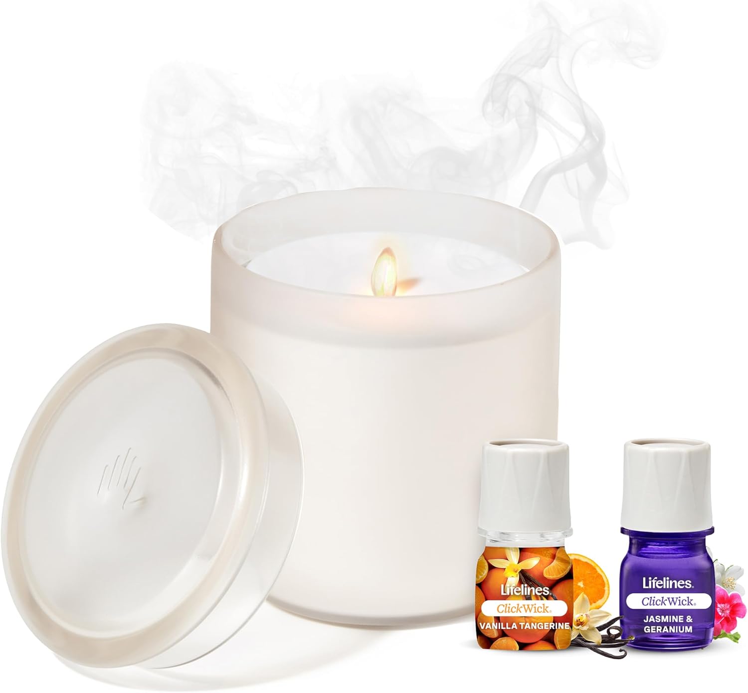 Lifelines Flameless Candle Aromatherapy Diffuser for Home Use