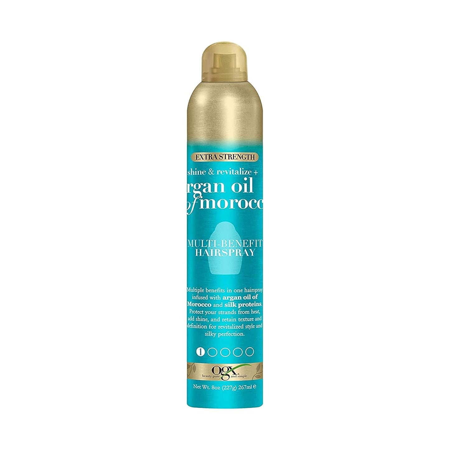 OGX Argan Shine Heat Protect Spray | Frizz Control & Shine