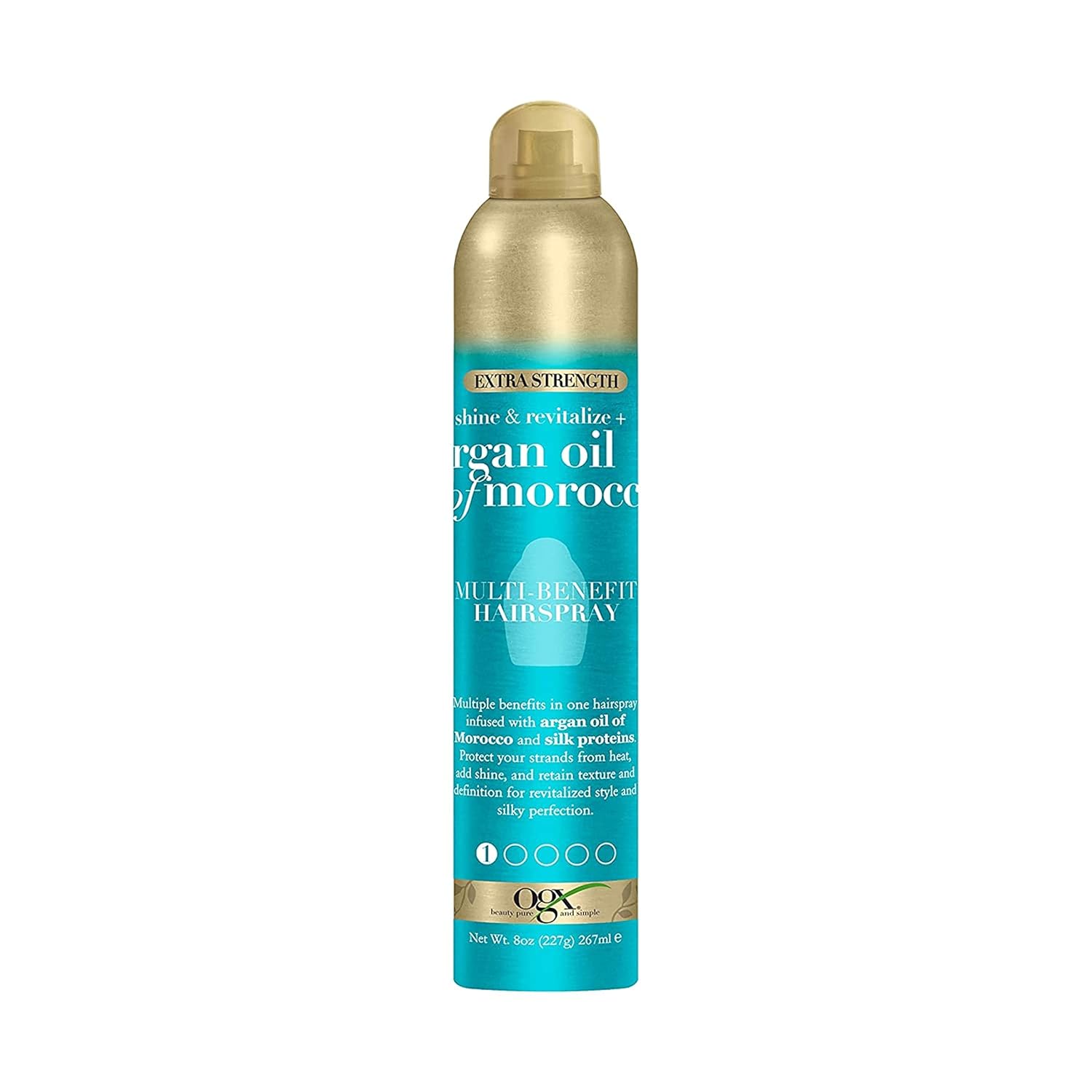 OGX Argan Shine Heat Protect Spray | Frizz Control & Shine