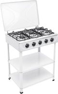 Natural Gas Stove with 5 Burners for Efficient Cooking