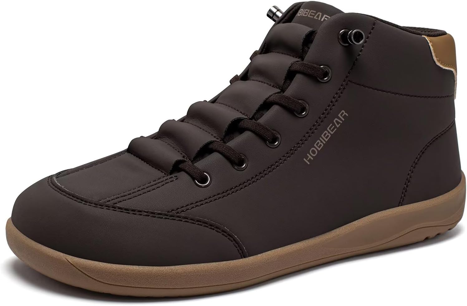 HOBIBEAR Leather Barefoot Boots for Comfortable Walking