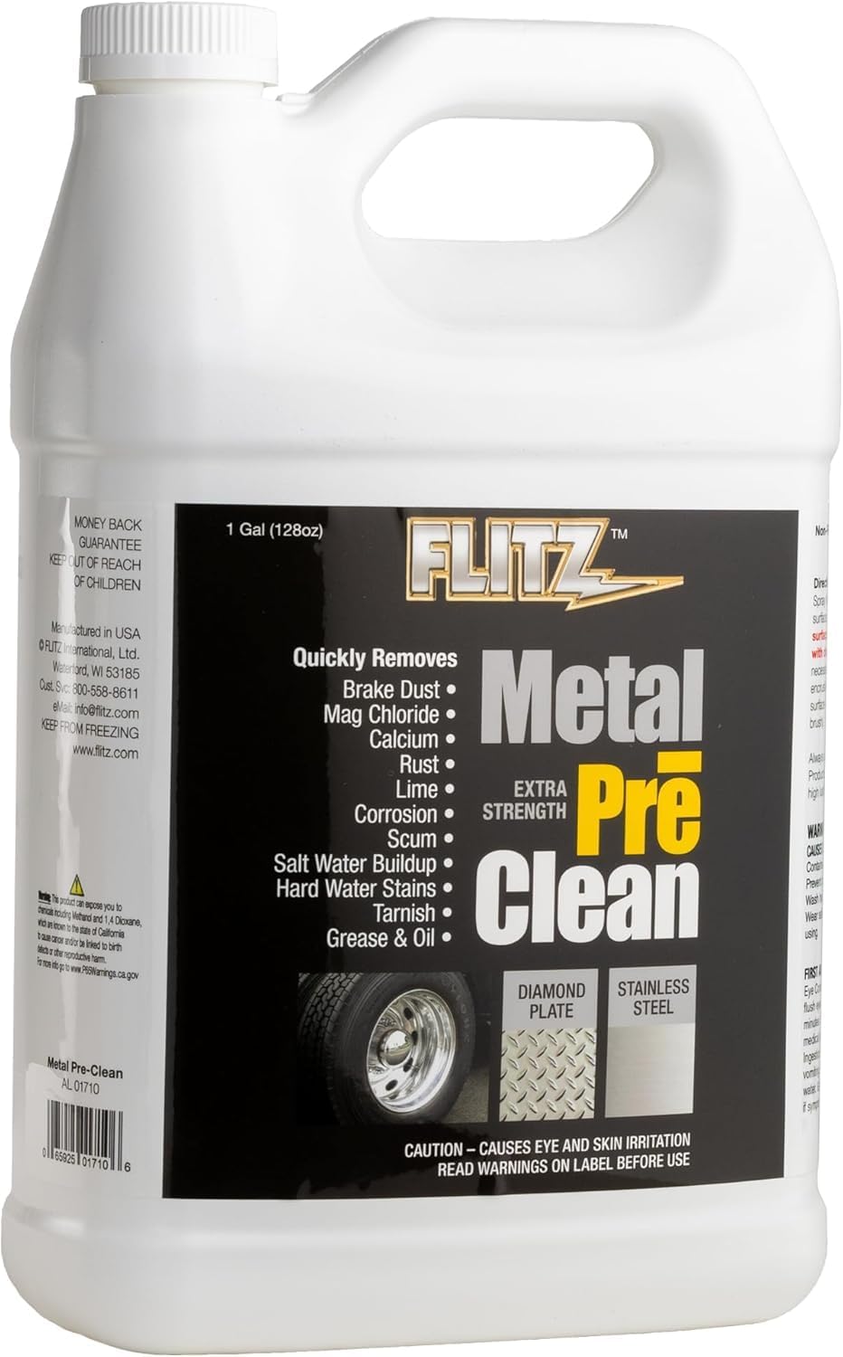 Flitz Metal Pre-Clean - 1 Gallon Stainless Steel Cleaner