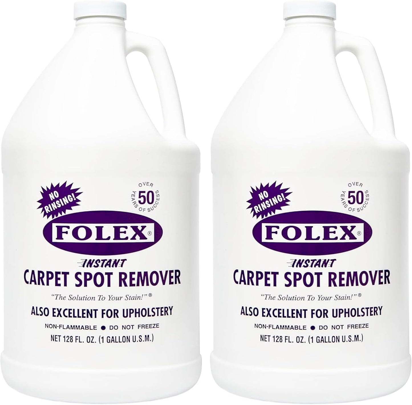 FOLEX Instant Carpet Spot Remover Gallon Refill for Stains