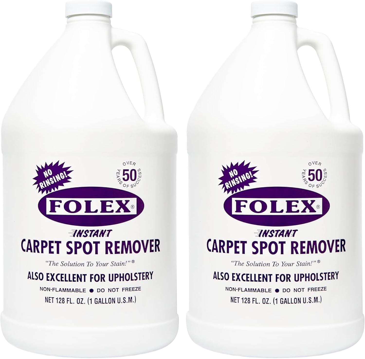 FOLEX Instant Carpet Spot Remover Gallon Refill for Stains