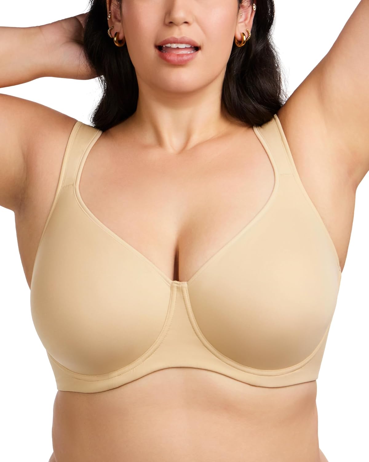 Minimizer Full Coverage T Shirt Bra for Women by HSIA