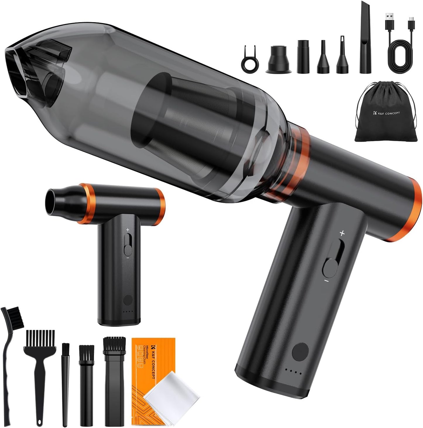 K&F Concept Electric Compressed Air Duster for Deep Cleaning
