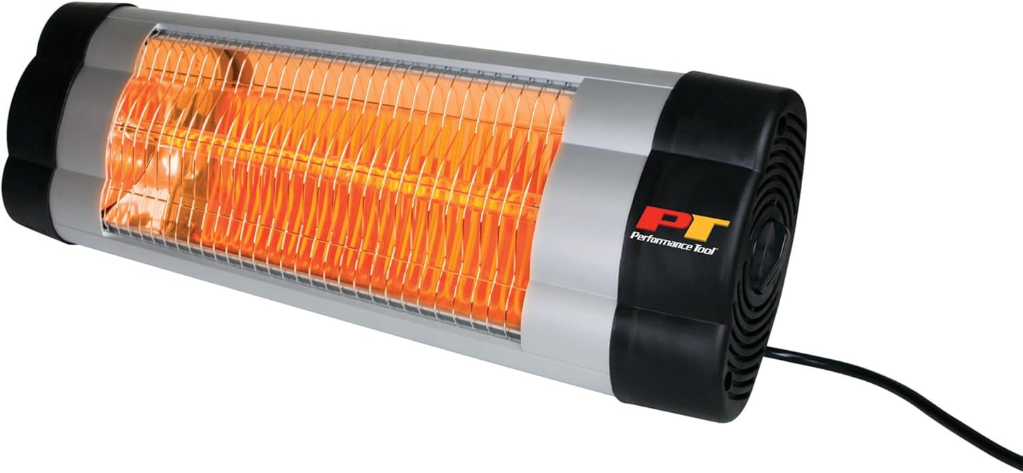 1500W Performance Tool Infrared Heater - Water-Resistant for Ultimate Garage Warmth