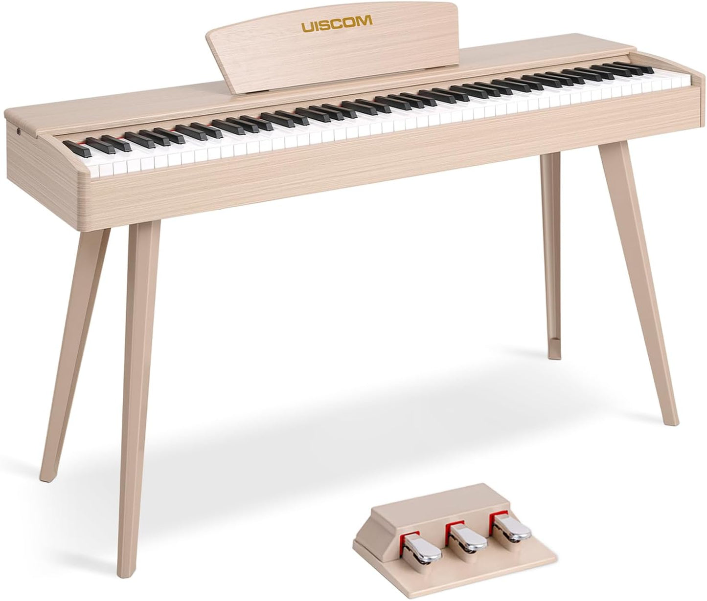 Beginner Digital Piano - 88-Key Weighted Keyboard with Full-Size Keys