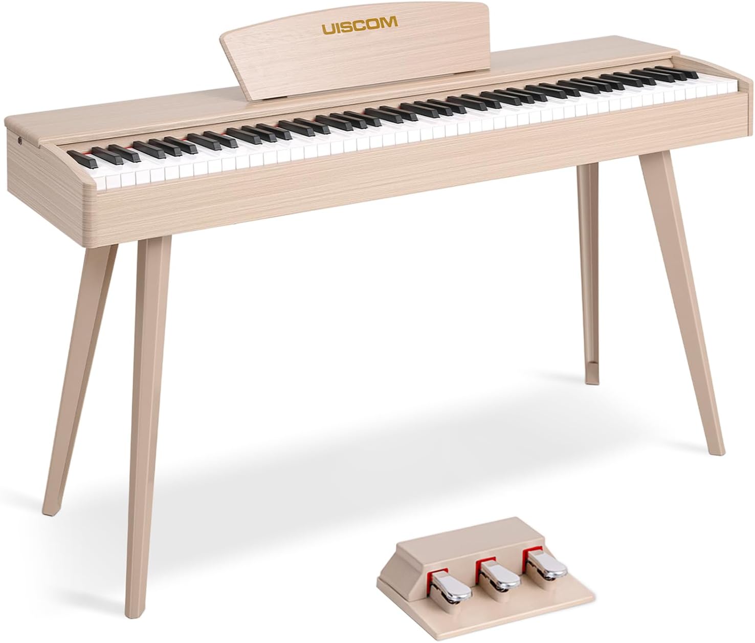 Beginner Digital Piano - 88-Key Weighted Keyboard with Full-Size Keys
