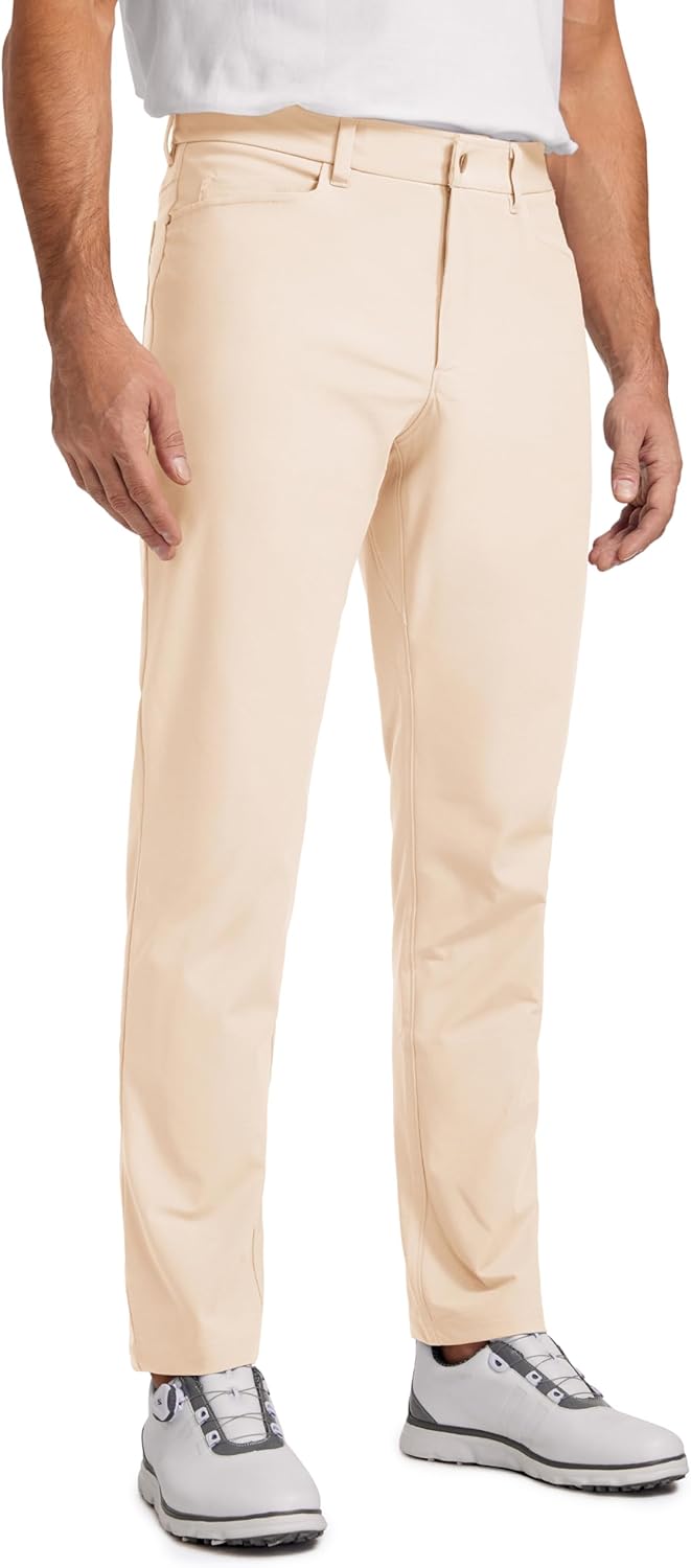 CRZ YOGA Men's All Day Comfy Golf Pants for Every Occasion
