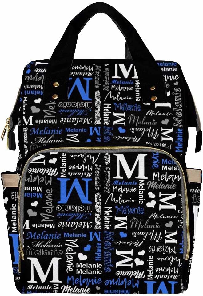 Personalized Signature Diaper Bag by InterestPrint