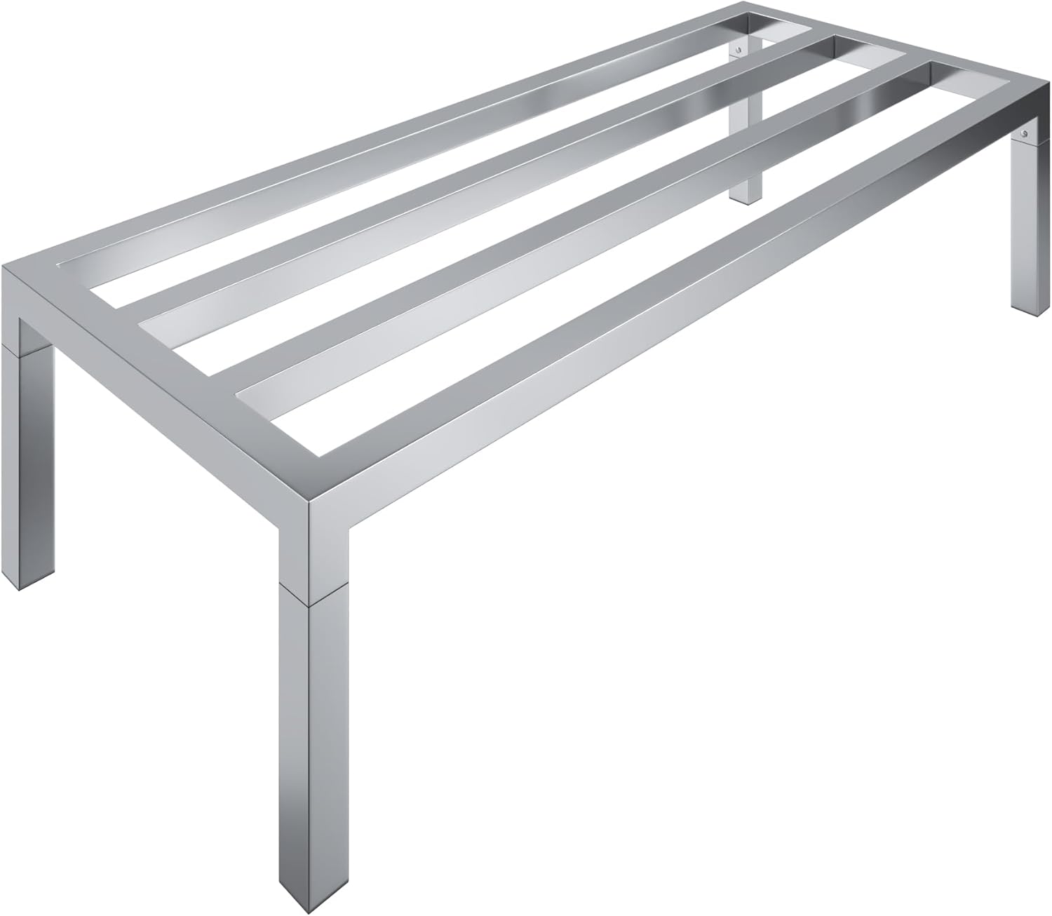 Aluminum Dunnage Rack 48in Long x 20in Wide for Heavy-Duty Use
