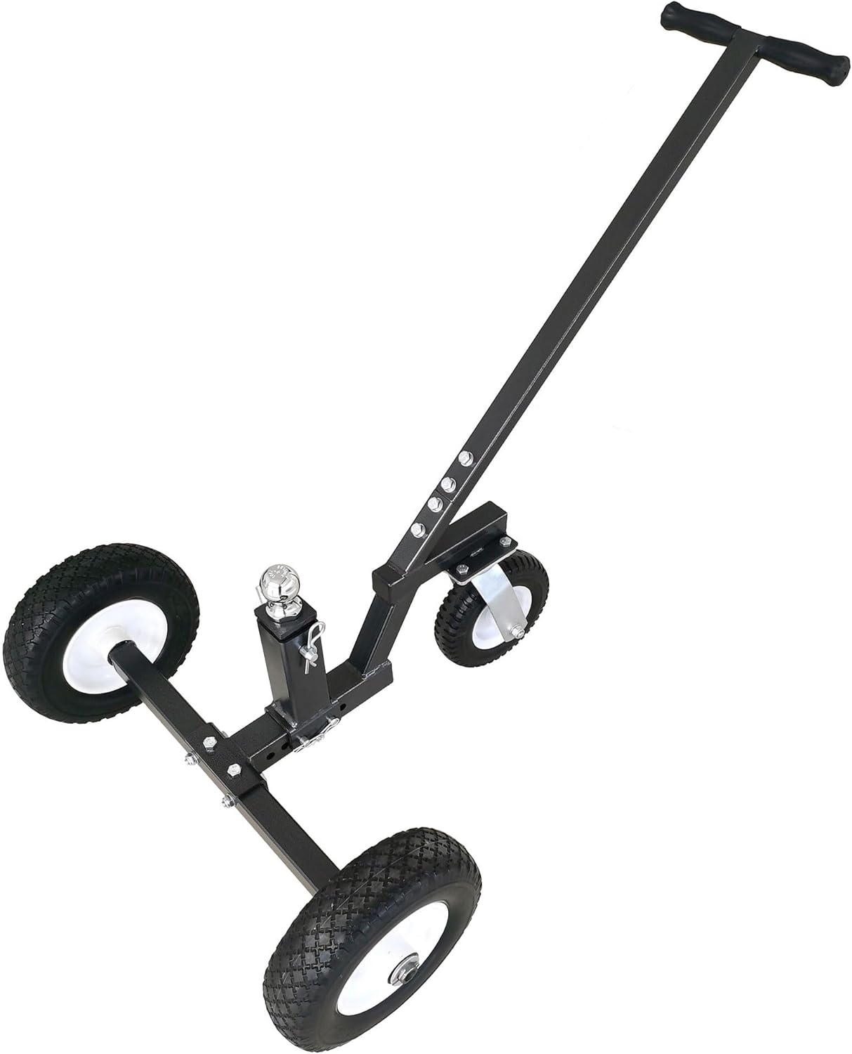 Tow Tuff Trailer Dolly with 12in Flat-Free Tires for Easy Towing