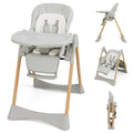 INFANS Baby High Chair Adjustable Recline Height - Practical