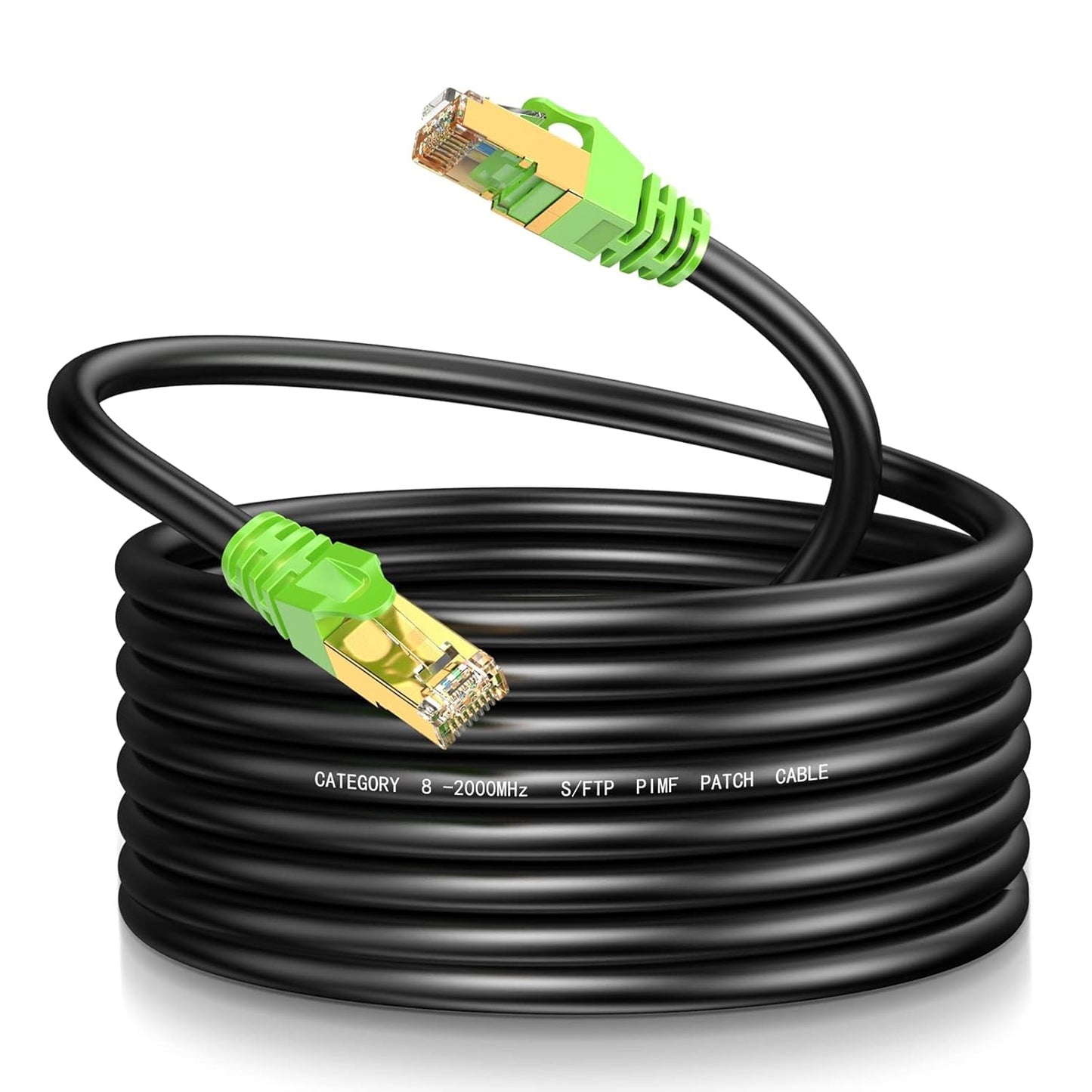 High Speed Cat8 Ethernet Cable 150Ft for Indoor and Outdoor Use
