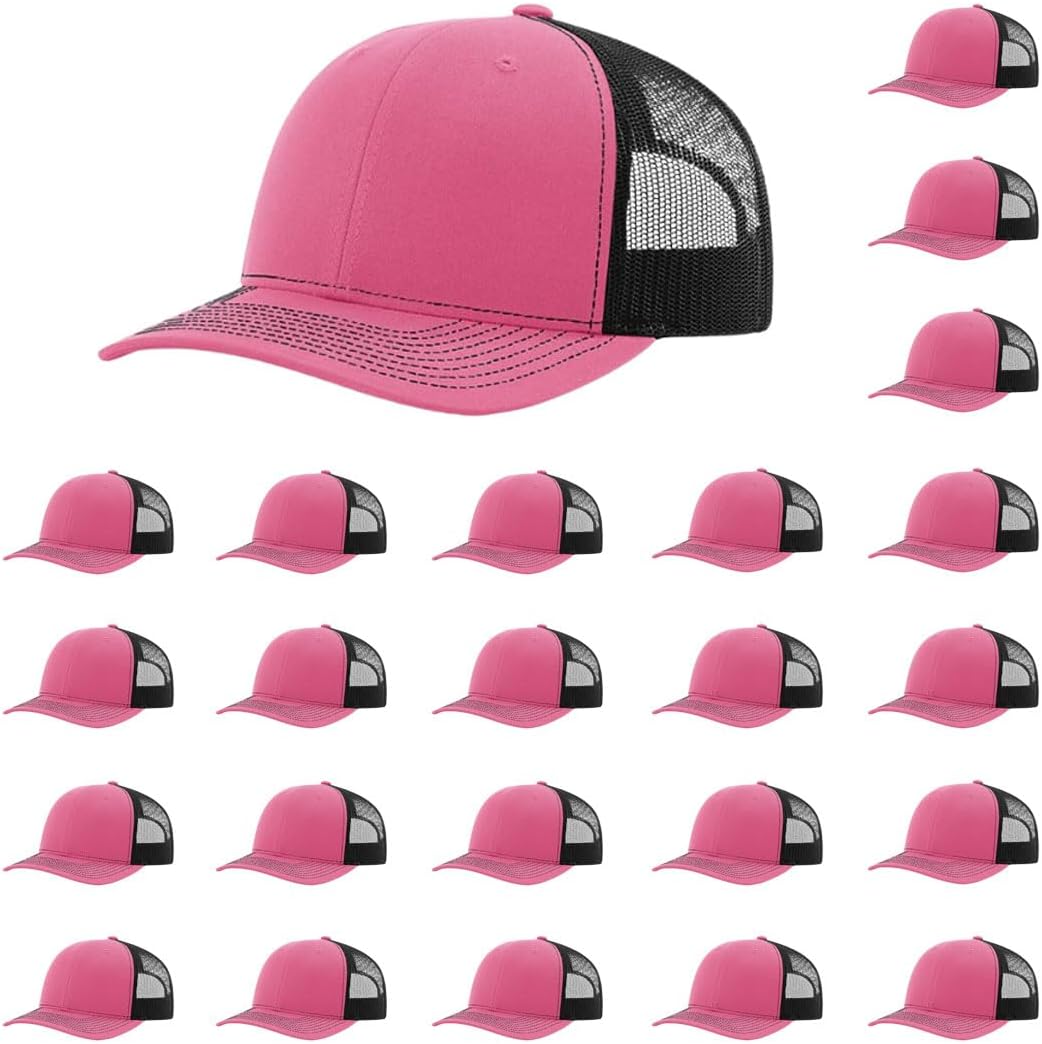 Richardson 112 Classic Six-Panel Adjustable Snapback Trucker Cap